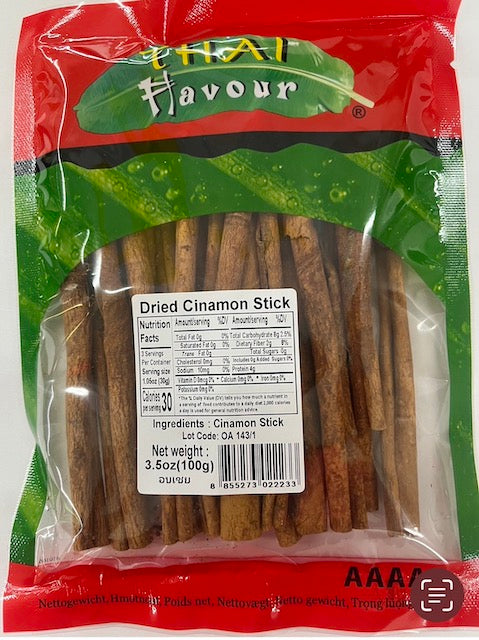 Thai Flavour Dried Cinnamon Stick (50 x 3.5oz)