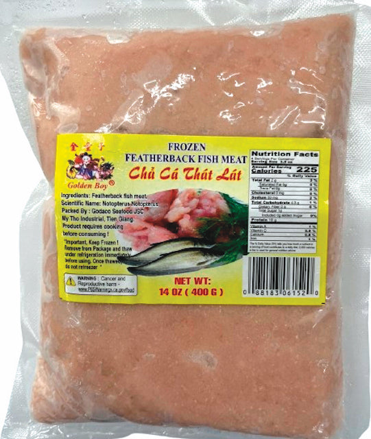 Golden Boy Fro Featherback (Cha Ca that lat) Fish paste