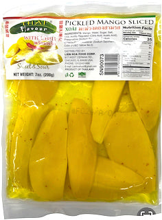 Thai Flavour Pickle Sweet _Sour Mango Slice w I chili