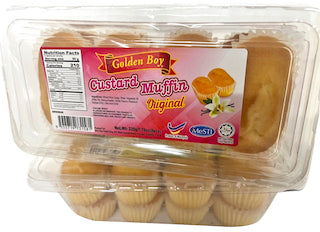 Golden Boy Custard Muffin Original Flavour (18 x 7.7oz)