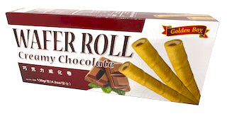 Golden Boy Wafer Roll Chocolate (36 x 4.2oz)