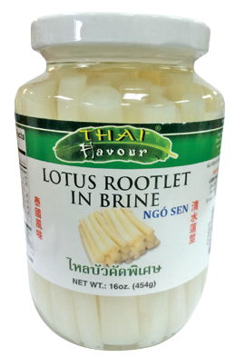 PK Lotus Rootlet (Ngo sen) in brine in jar (S)