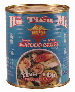Temple canned seafood broth (hu tieu mi)