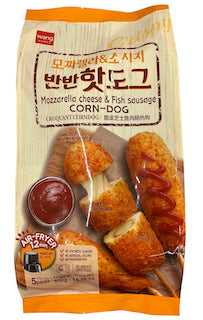 Fro Mozzarella Cheese _ Fish Sausage Corn Dog