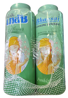Bhaesaj . Cooling powder Green