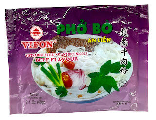 Vifon Beef Rice Noodle Pho Bo Bag