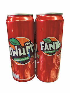 Thai Fanta strawberry flavour 24x325 gm
