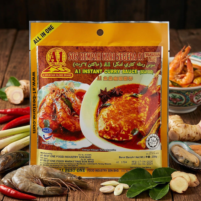 A1 instant curry sauce For seafood