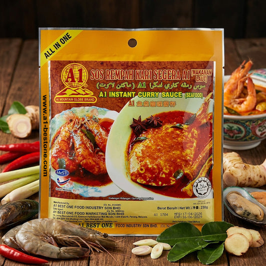 A1 instant curry sauce For seafood