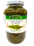 Thai Flavour Pickled Cassia Leaves in Brine (12 x 24oz)