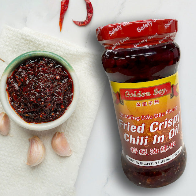 Golden Boy
Fried Crispy Chilli in Oil