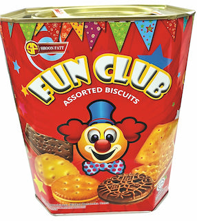 Fun Club Assorted Biscuits (6 x 600g)