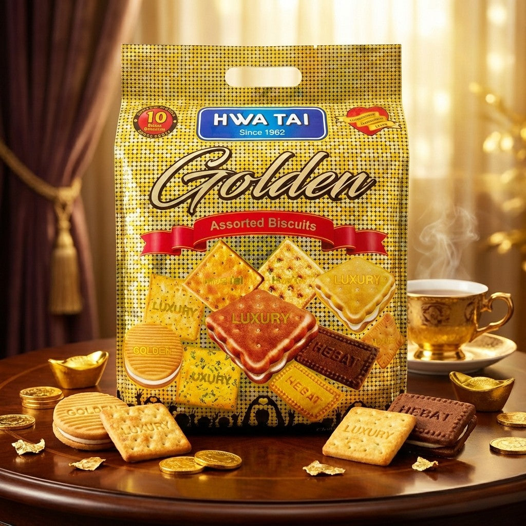 Golden Assorted Biscuit Bag
