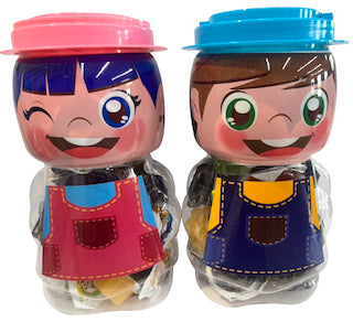 Boy & Girl Fruit Jelly Jar (6 x 39.5oz)