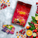 Malay Lot 100 Fruity Gummy Assorted 24x130 gm