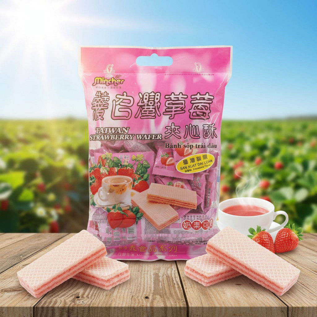 Taiwan Strawberry Wafer