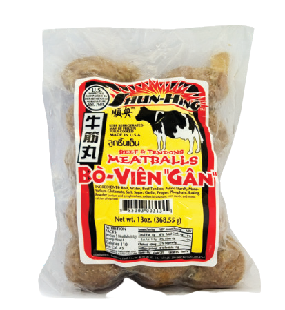 ShunHing Beef Tendons
Meatballs