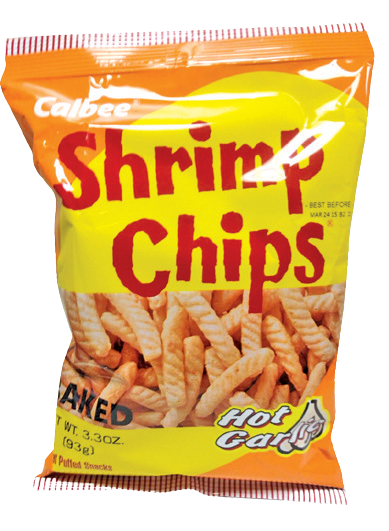 Calbee Shrimp Chip (Hot & Garlic)