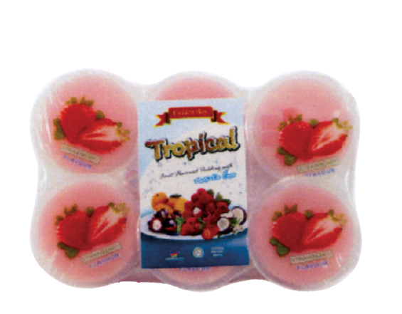 Golden Boy Strawberry Pudding Cup