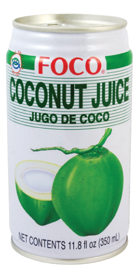 FOCO Coconut Juice
With Pulp (S)