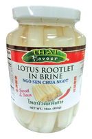 PK Lotus Rootlet (Sweet & Sour) with Chiliin brine in jar (S)