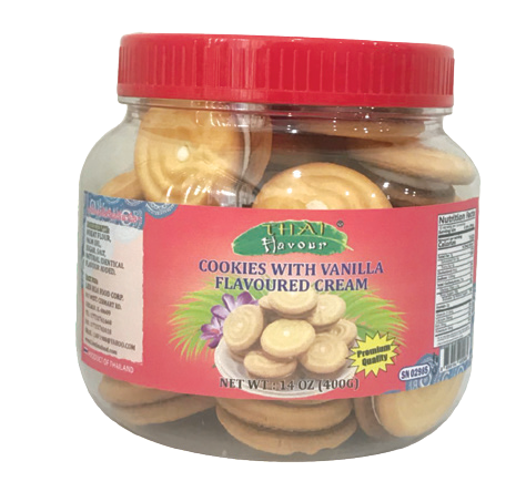 thai flavour Vinilla
 biscuit flavour