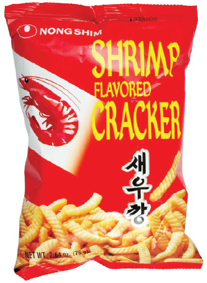 Nong Shim Korea Shrimp Flavoured Cracker
