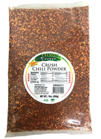 Crush chili powder