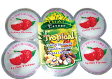 lychee fruit flavour Pudding with Nata De Coco
