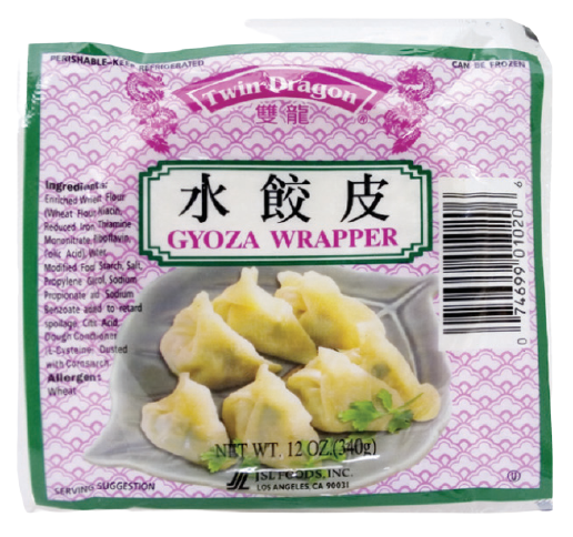 Twin Dragon Gyoza
Wrapper