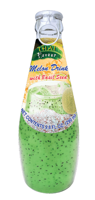 Melon Drink with sweet Basil seed