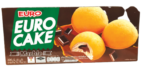 Euro Marble Cake (S)
 6 pcs