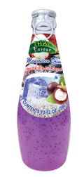 Mangosteen Drink with sweet basil