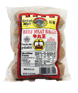 Great Wall
Beef Meat Balls