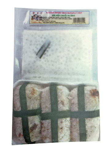 GB/VN Fro Sweet Rice
Banana Cake “Xoi Nep
Chuoi Nuong”