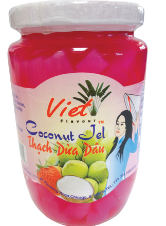 Stawberry Coconut Gel