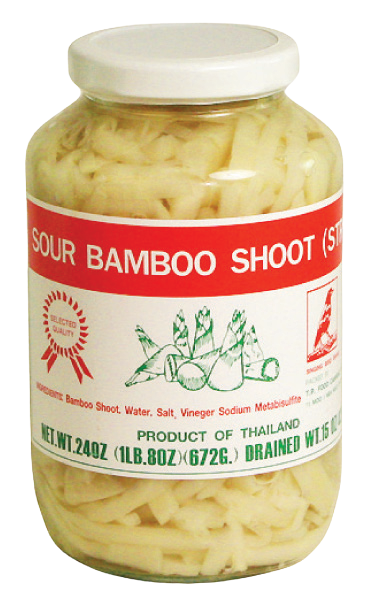 Singing Bird Sour Bamboo Shoot Strip (S)