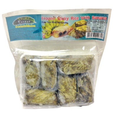 Fro Sticky Rice With
Banana (Kao Tom Mud)