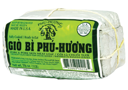 Phu Houng Pork and
PorkSkin Meat Loaf
‘Tio Bi’