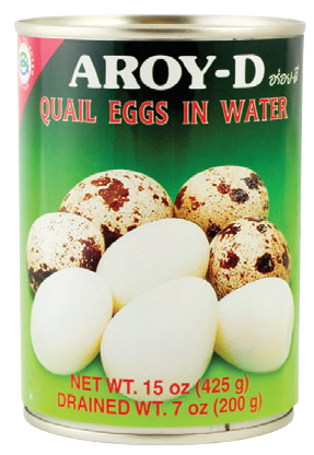 Aroy-D Quail Eggs
n Water