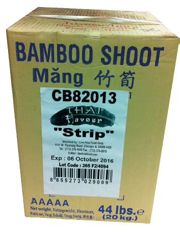Bamboo shoot Strip