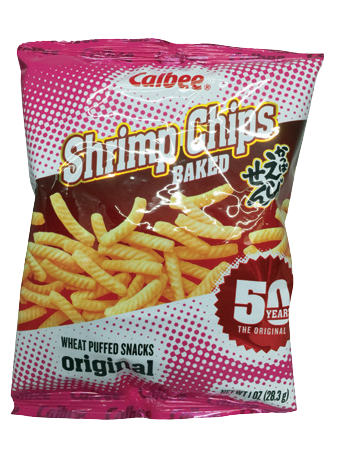 Calbee shrimp chip (s)
