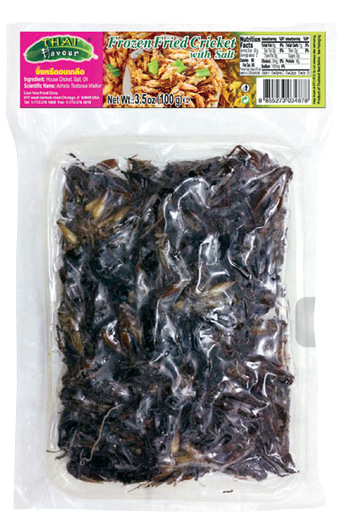 Thai Flavour Fro Fried a
Cricket with Salt