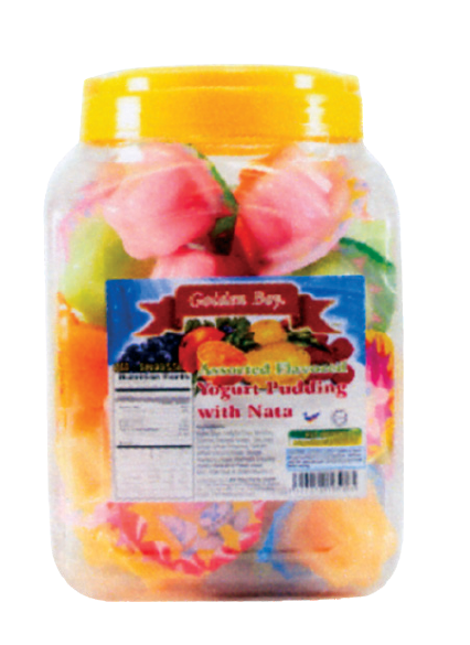 Assorted Pudding Jar W/Nata