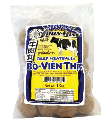 ShunHing Beef Meatballs