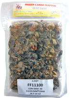 Fro whole clean baby crab
(con ram lam each)