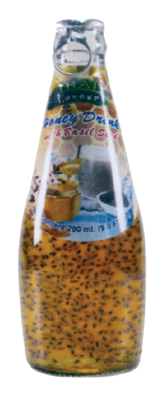 Thai FlavourHoney Drink W Basil Seed 24 x 9.8 oz Lien Hoa Food Co