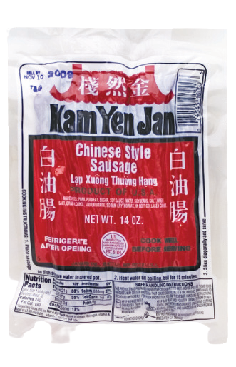 KamYenJan Chinese
Style Sausage