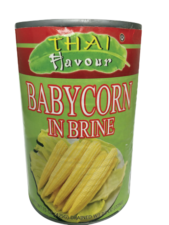 Thai flavour whole
baby corn