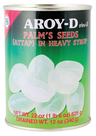 Aroy-D Palm Seeds in
Syrup Attap
